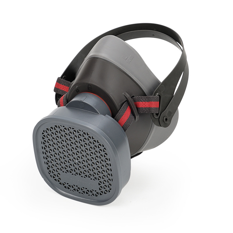 霍尼韦尔5200半面罩 呼吸面罩 工业面具防尘面具呼吸过滤巴固面罩