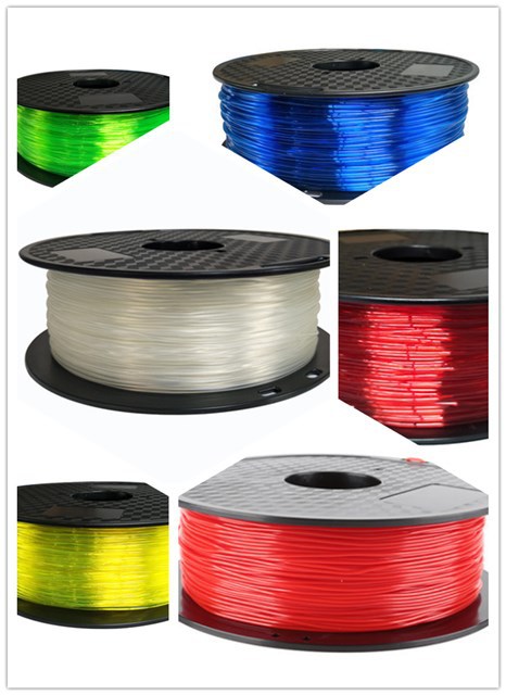 3d打印材料 tpu耗材 热塑弹性体线材硅胶线条 柔软 高韧 85a 透明