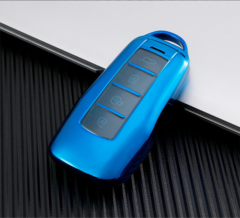 适用于小鹏g3钥匙套p7汽车配件遥控器保护壳内饰包改装扣高档男女