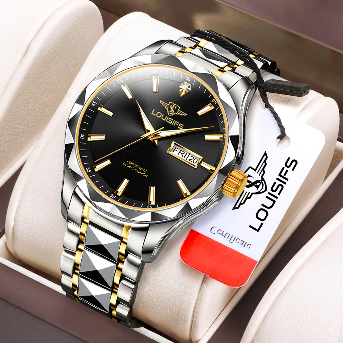 2024新款瑞士男士时尚商务手表奢华潮流腕表抖音网红爆款代发