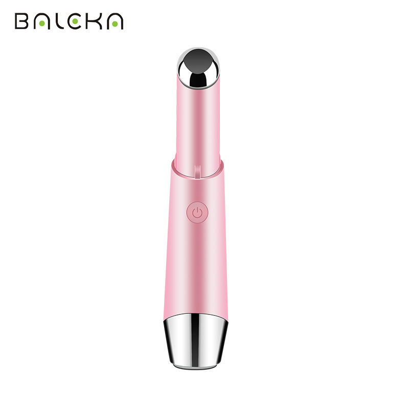 Eye Beautification Instrument Eye Inductive Therapeutical Instrument Vibration Massage Heating Color Light Eye Beauty Massage Pen Household Beauty Instrument Bailekang