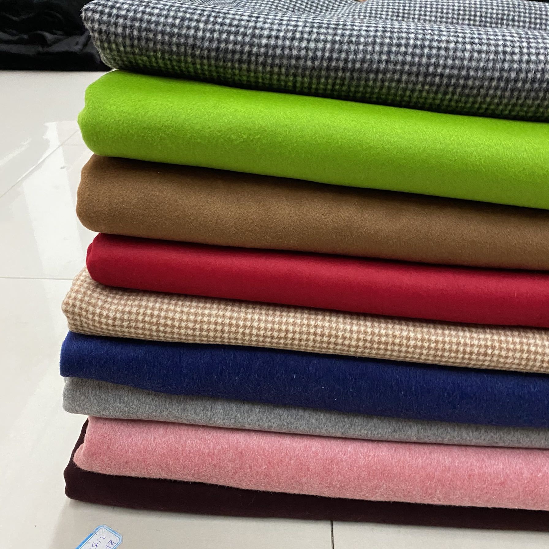 双面羊绒面料双面呢澳洲羊绒羊毛布面料精品羊绒服装大衣清仓