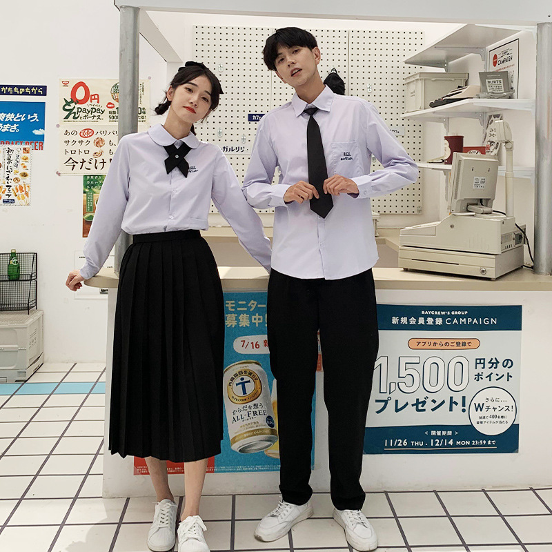 泰国校服套装jk衬衫制服娜诺班服运动会初中高中学生泰式禁忌女孩