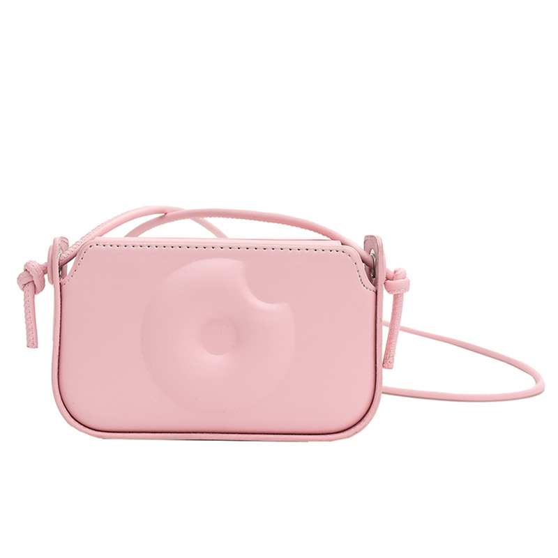 Cross-Border Women's Bag 2023 Spring and Summer New Candy Color Mini Square Bag Internet Celebrity Fairy Crossbody Bag Accessories Lipstick Pack