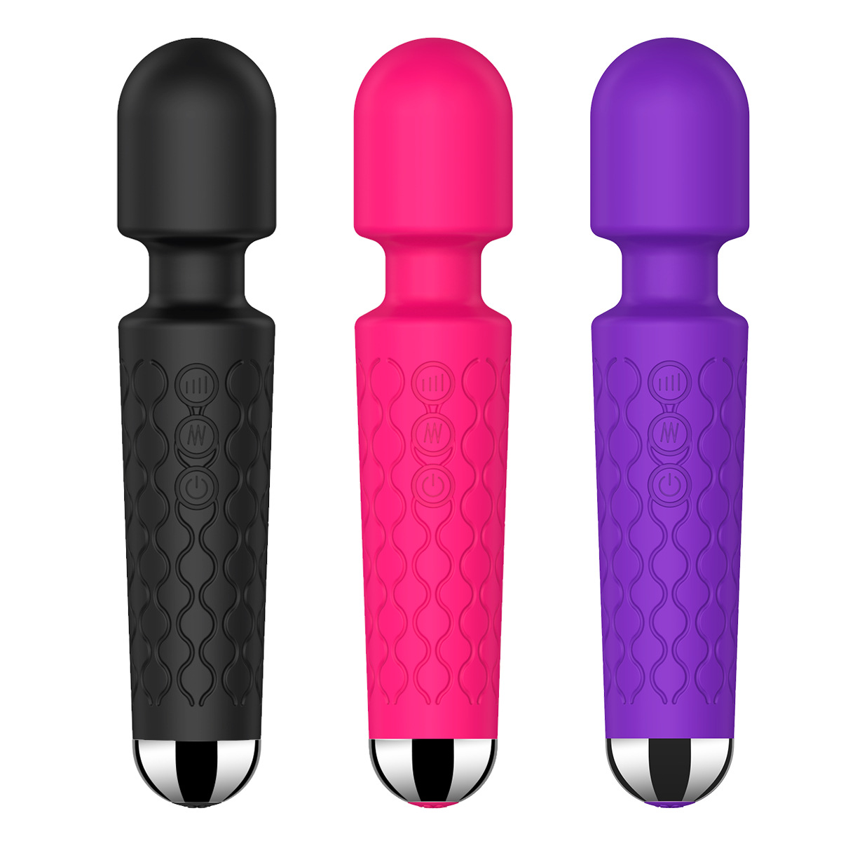 Factory Direct Sales 20-Frequency Charging Strong Shock AV Stick Female Sex Knight Vibrator Masturbation Massage Stick Sex Toys