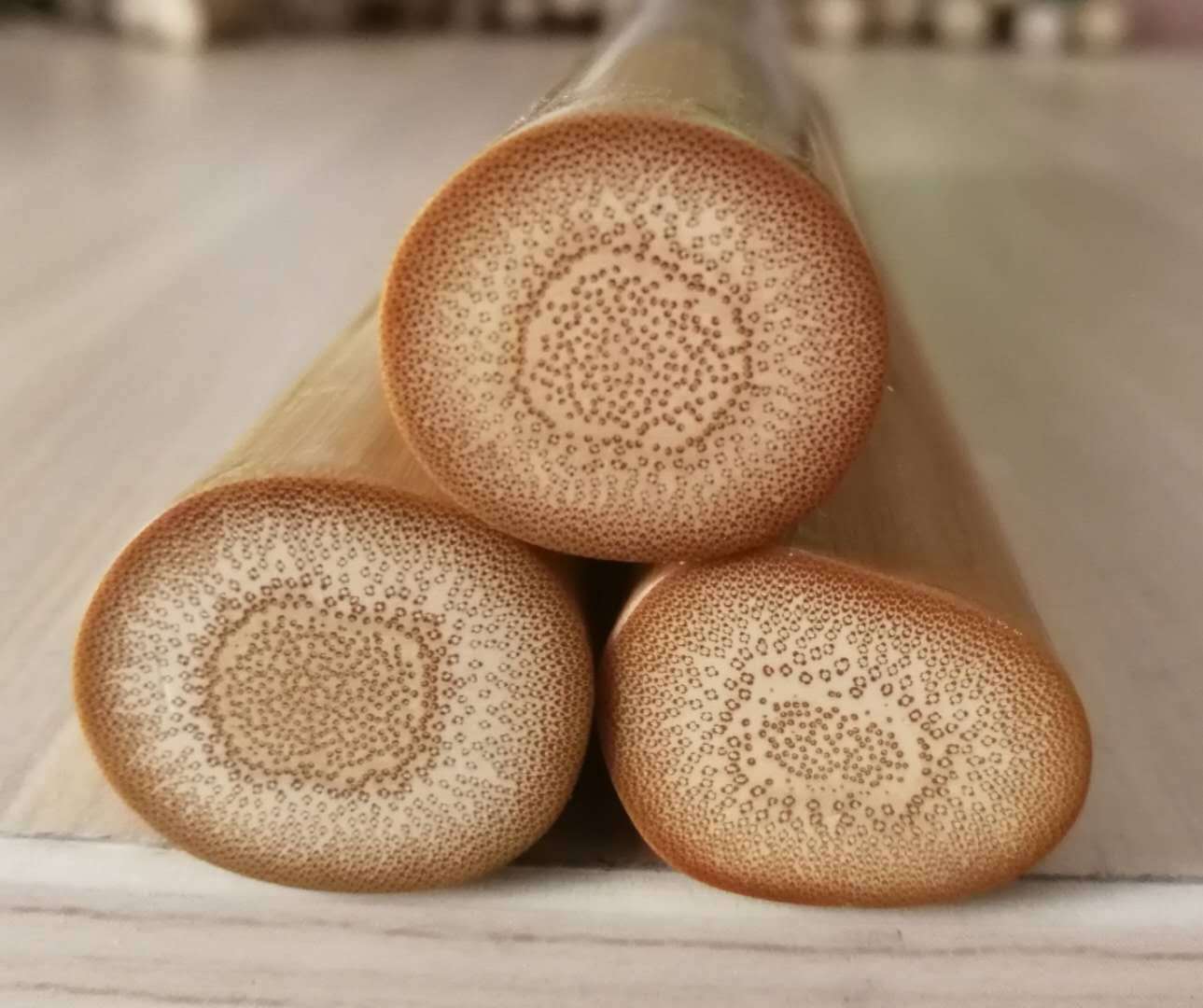 实心竹高密度玉竹手工打磨毛料手把件鱼子纹精磨竹雕文玩工艺-报价