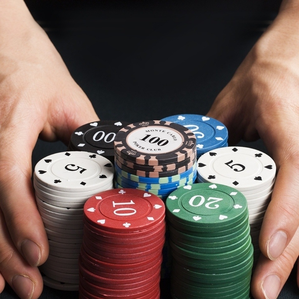 筹码玩麻将游戏代币塑料筹码牌子加厚塑料币筹码币棋牌室