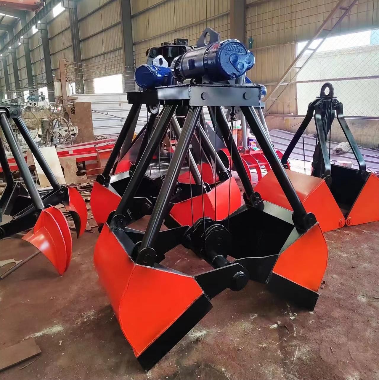 液压抓斗贝壳起重机