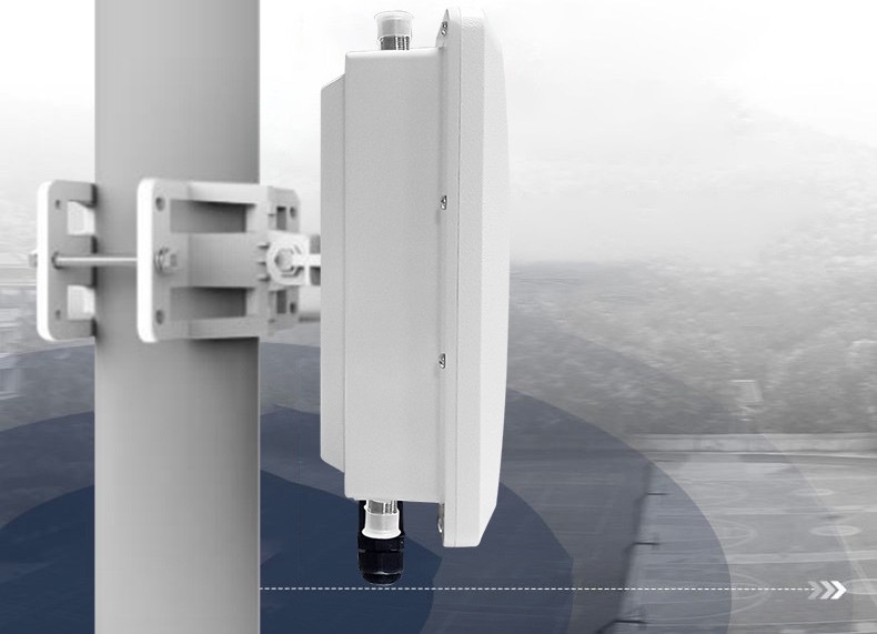 双频工业路由器1800m 工业室外防水无线基站ap wifi6大功率无线