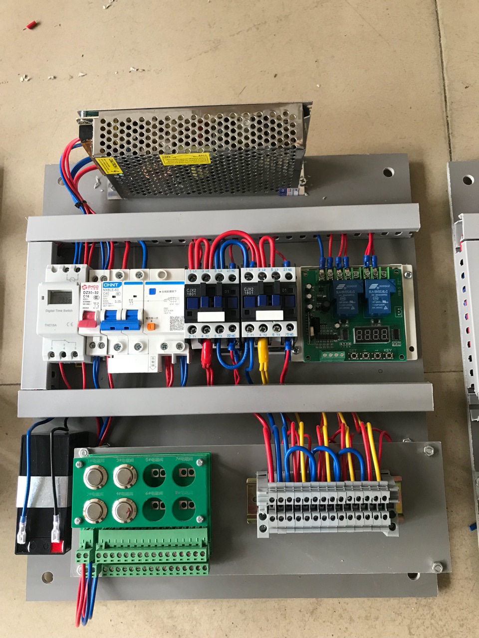 升降柱控制箱 4回路
