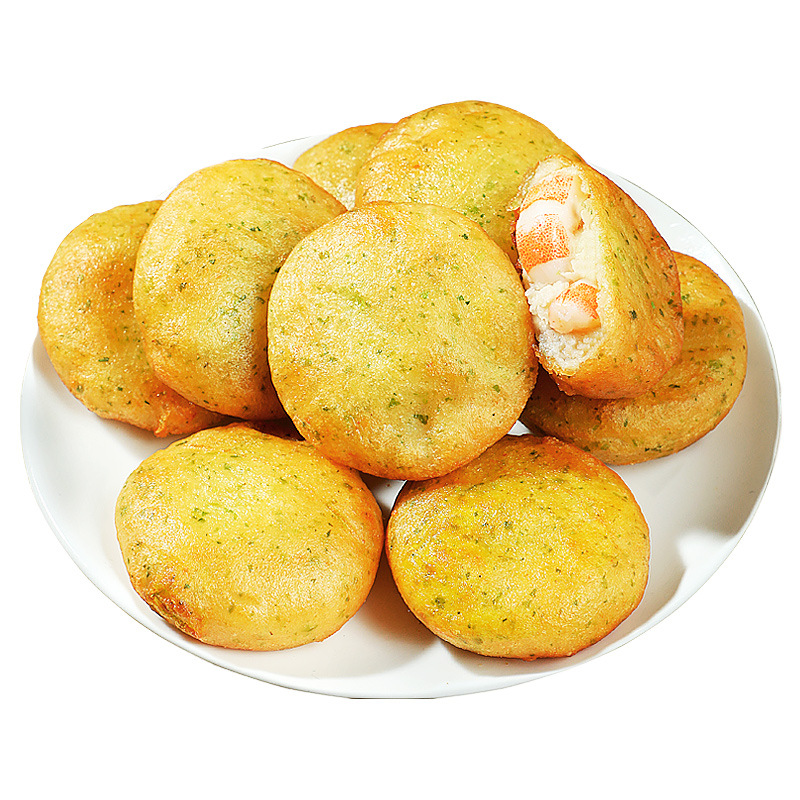 200g*6件顺丰包邮虾排虾饼海苔鲜虾虾仁饼香早餐炸虾饼小吃半成品