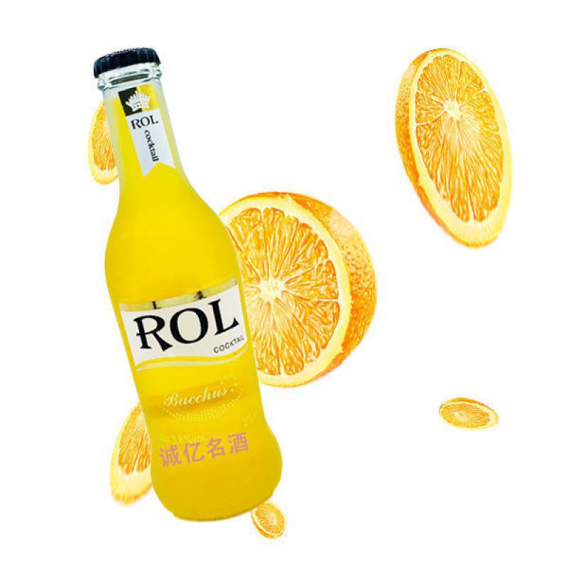 鸡尾酒【抖音网红款酒】rol锐奥兹洋酒果酒 低度微醺275ml*5瓶