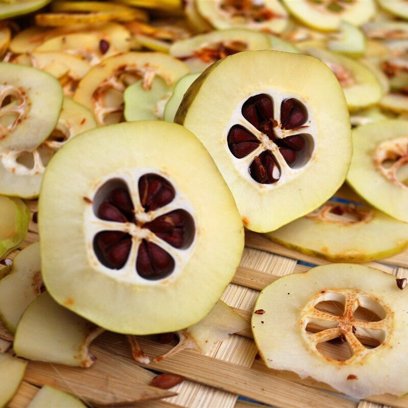 2斤云南特产酸木瓜片1000g白花木瓜干泡酒做菜木瓜鸡酸鱼调料100g