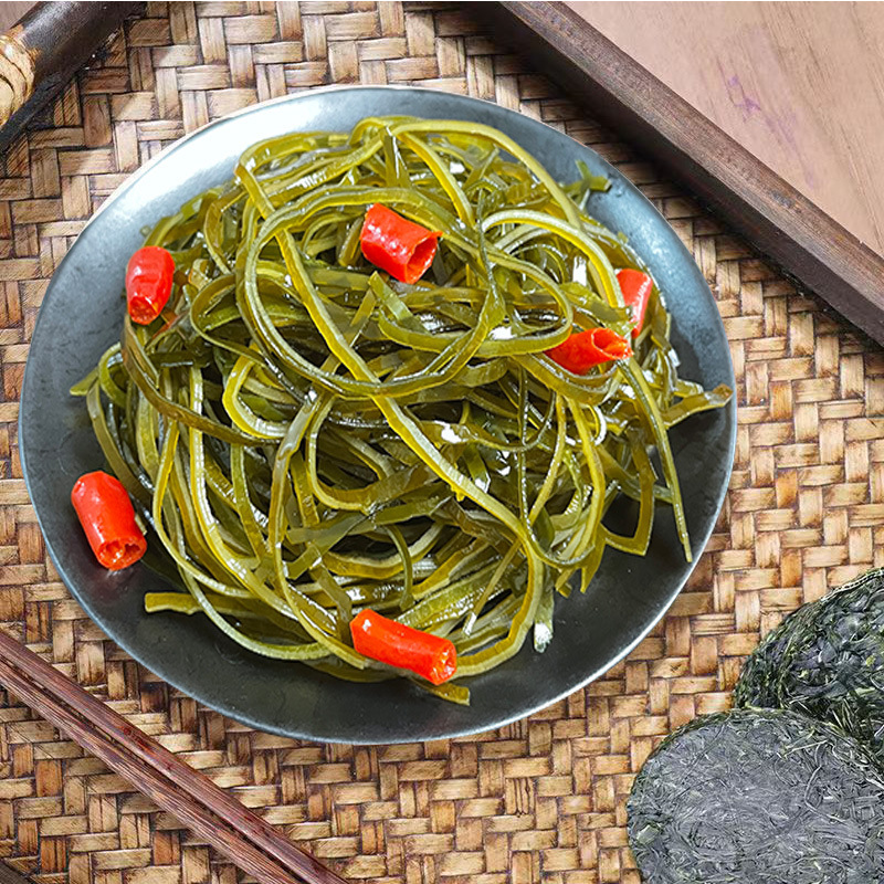 烘干压缩海带丝干货圆饼家用即食凉拌海洋蔬菜海带苗嫩商用下饭菜