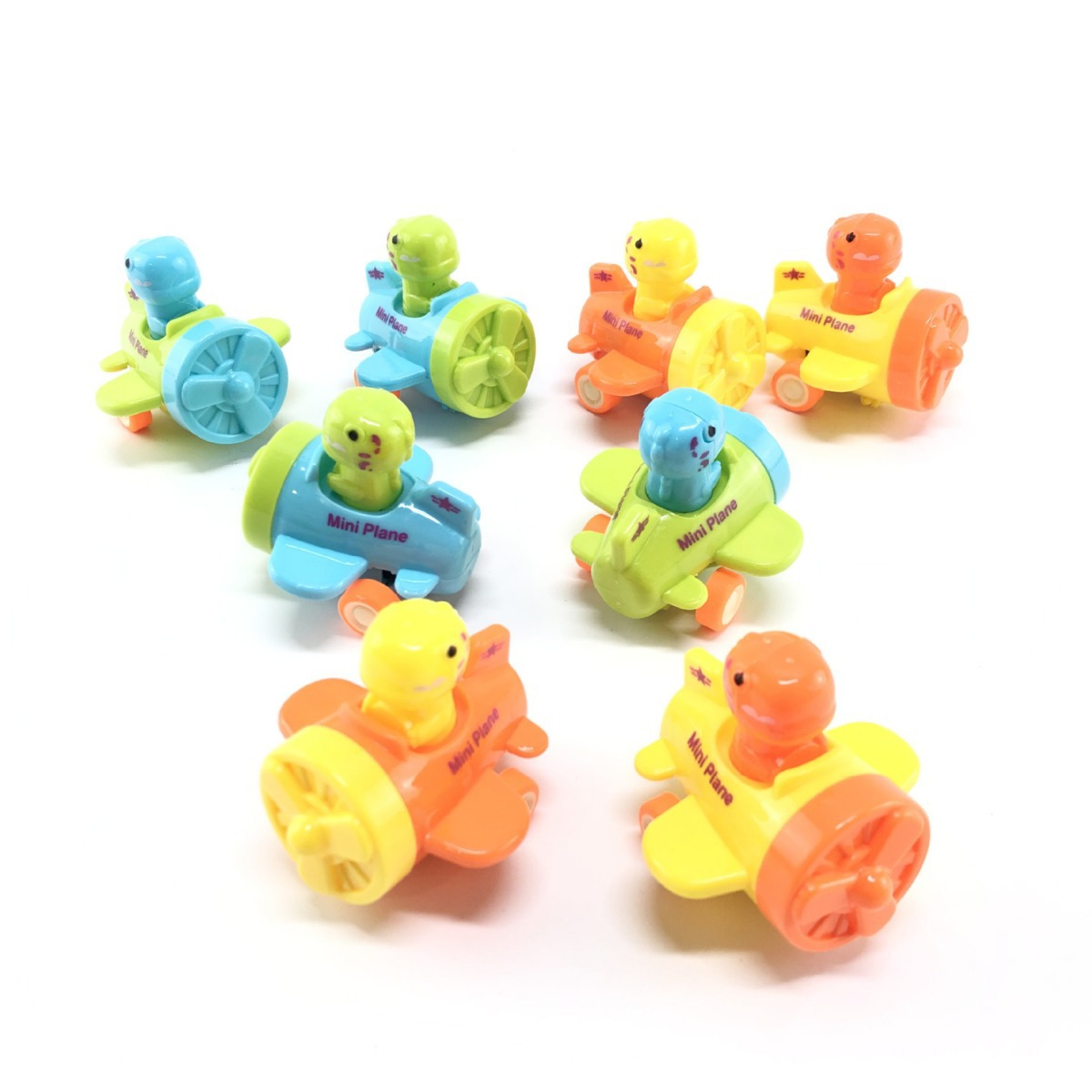 儿童卡通玩具飞机男女孩仿真迷你回力恐龙飞机模型赠品地摊-阿里巴巴