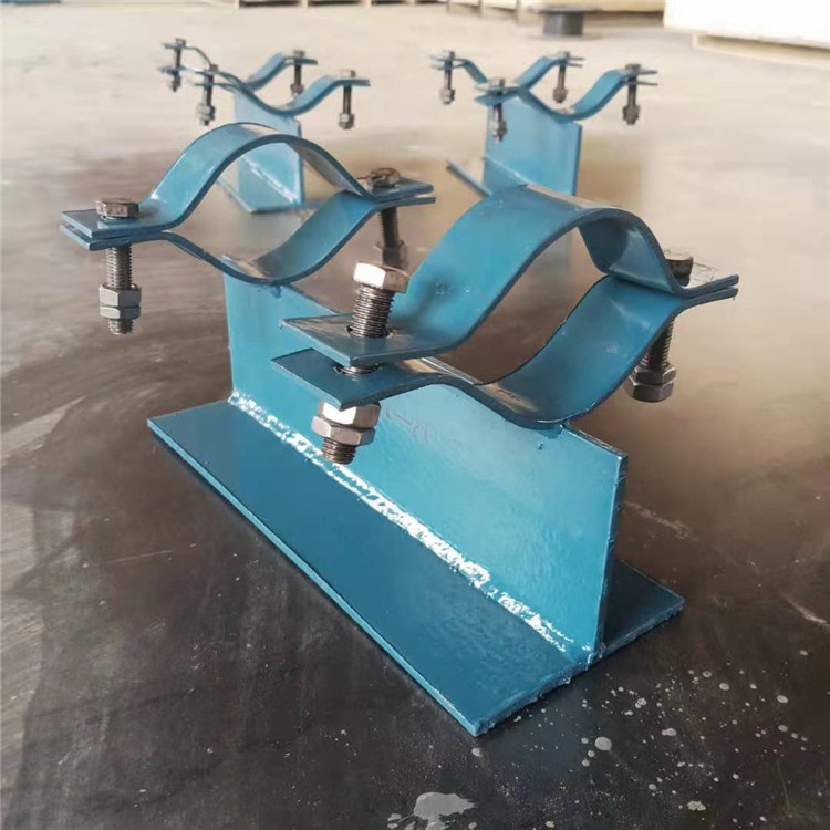 化工标准焊接管夹型t型管托 h型管托 j8j9保冷管托 滑动固定支座