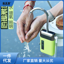 吸水钓鱼手电抽水洗手抽水机电动水器水泵用品水器垂钓抽水泵器水