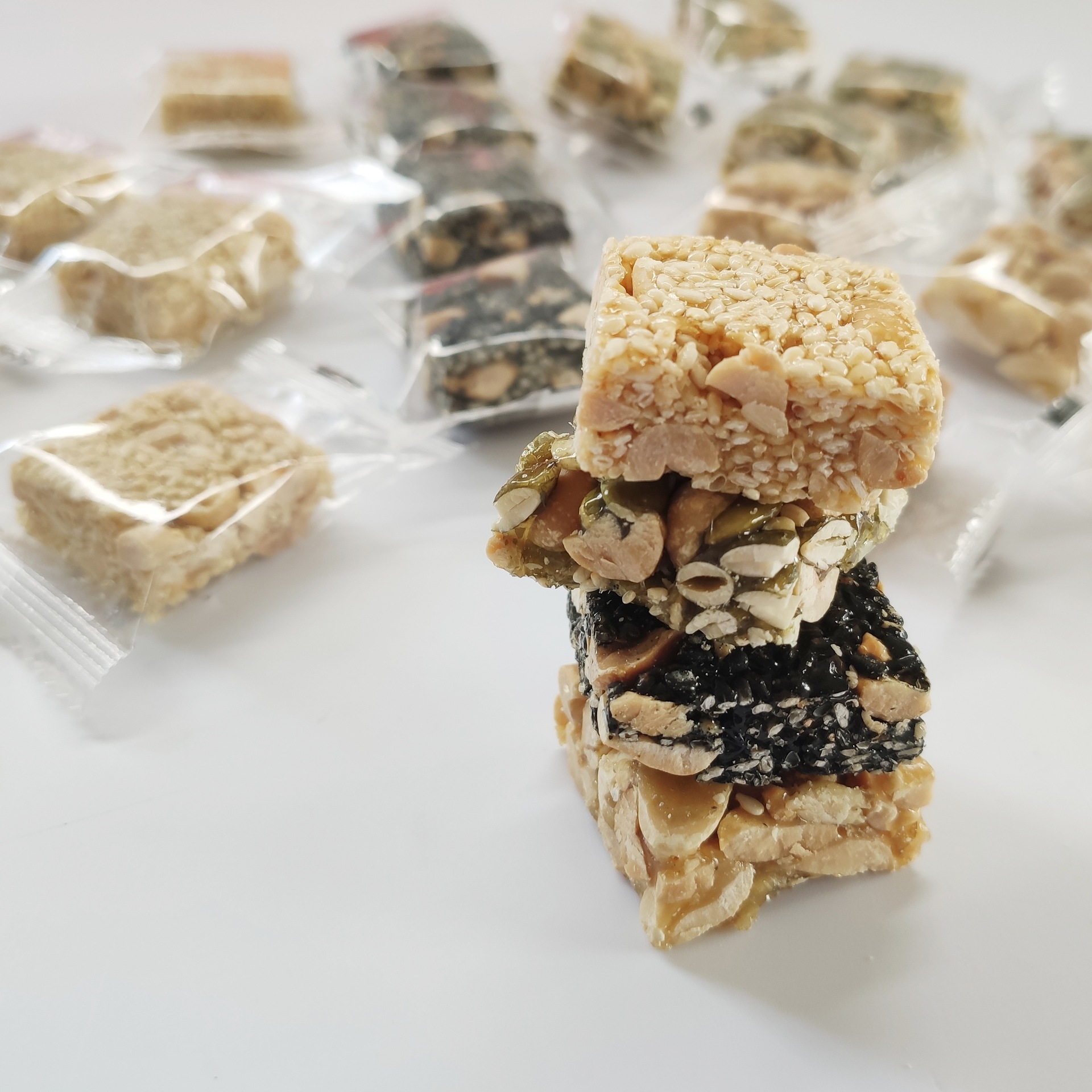 喜乐喜花生酥糖潮汕传统糕点南瓜籽芝麻酥糖特产零食散装