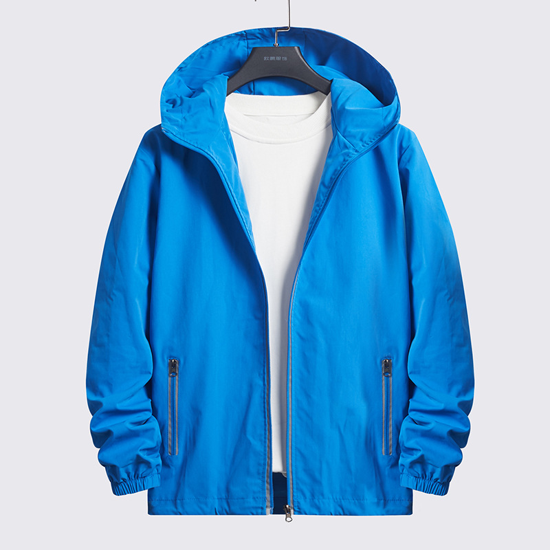 秋冬长袖反光风衣外套 工装反光条工作服 户外耐磨防风防水工衣