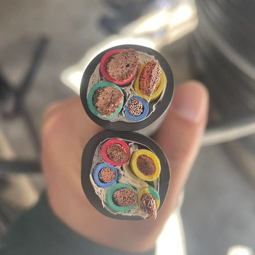 4线120平方软铜线电缆线rvv3*120 1平方铜芯线4芯120平方软铜线-阿里