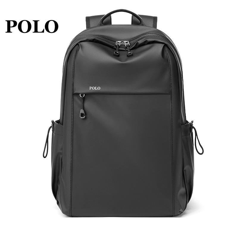 polo保罗双肩包男潮流大容量17寸电脑包大学生书包男时尚旅行背包