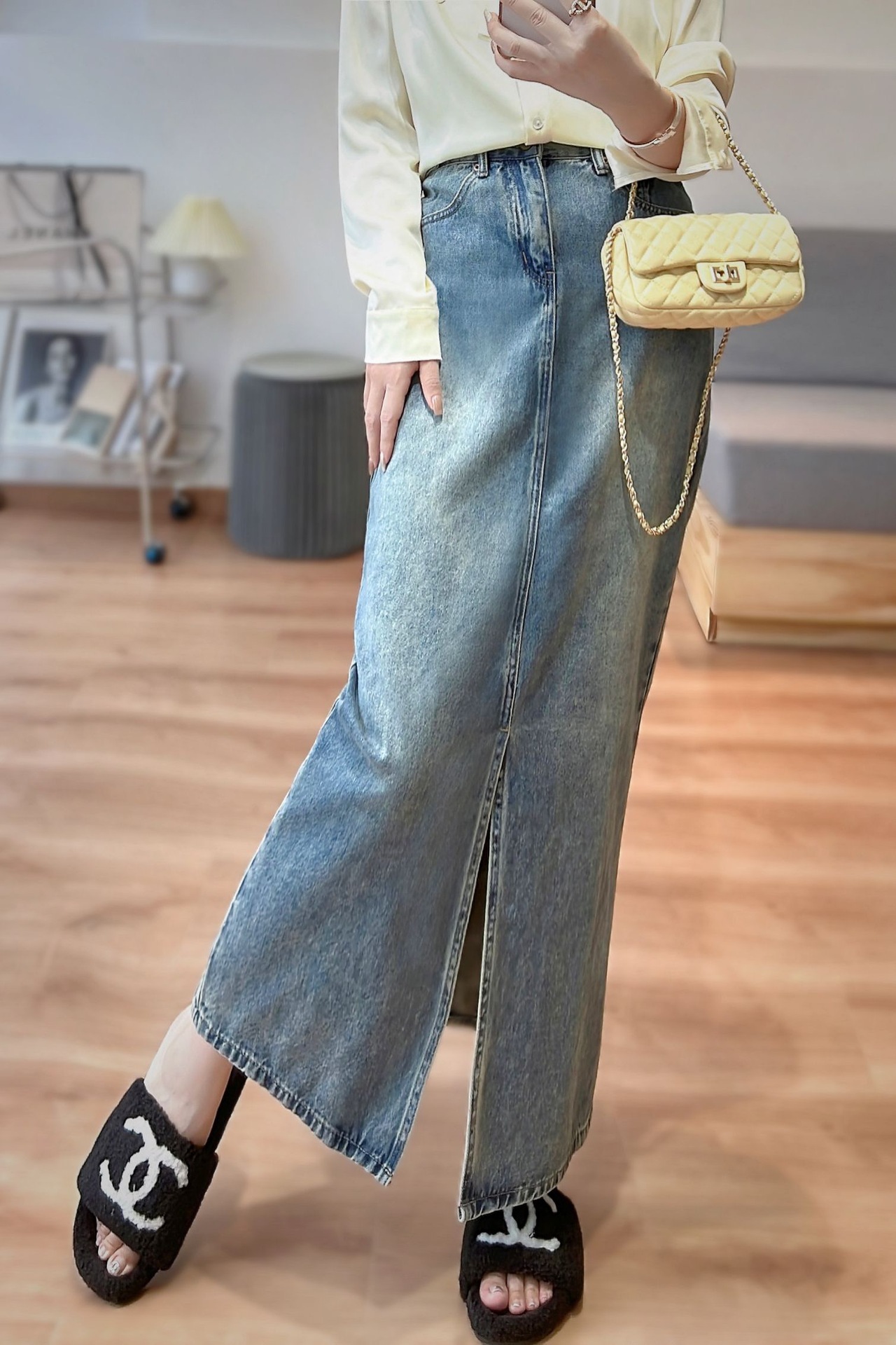 牛仔裙 女 半身长裙图片-海量高清牛仔裙 女 半身长裙图片大全 - 阿里