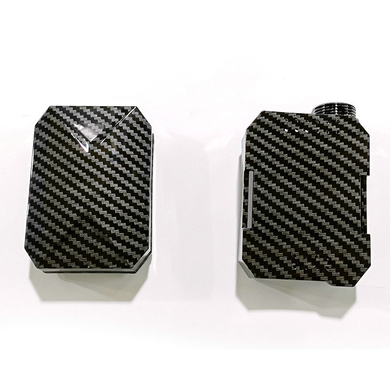 广州白云水转印加工碳纤纹呼吸器表面花纹处理碳纤维水转印加工