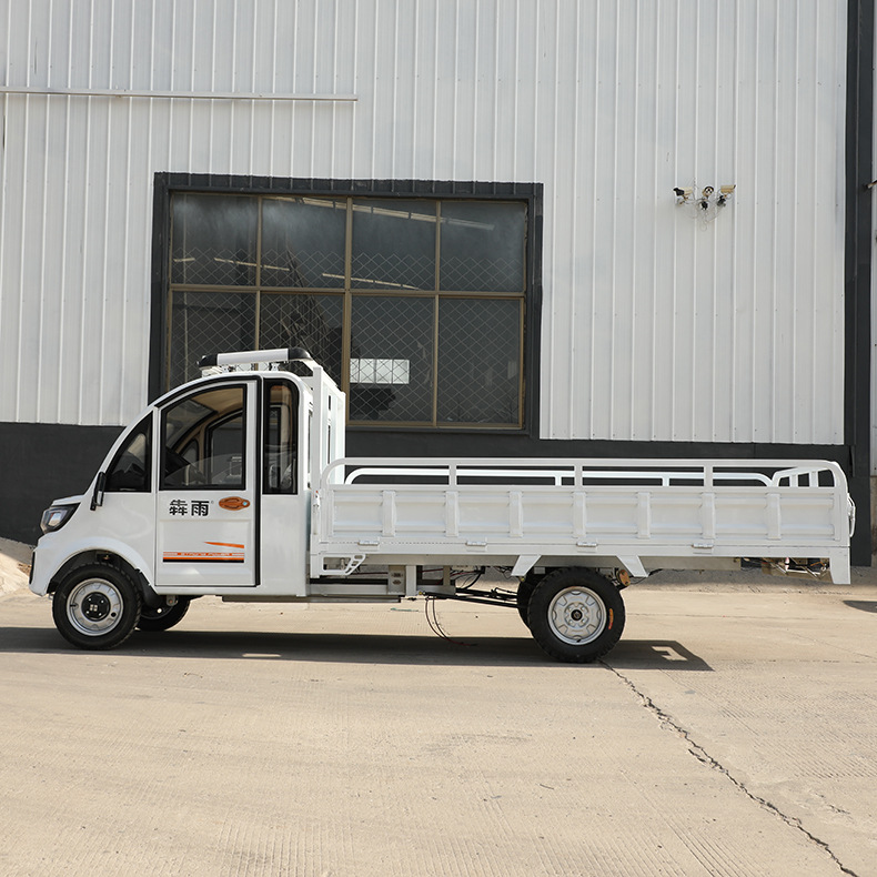 农用电动四轮货车油电两用大型货车大功率货车加长版载重货运车