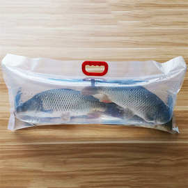 现货销售活鱼氧气礼品袋 水产品活鲜充氧包装袋 鱼袋多规格可定制