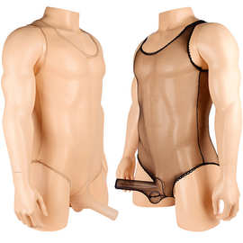 男士连身袜带丝袜套