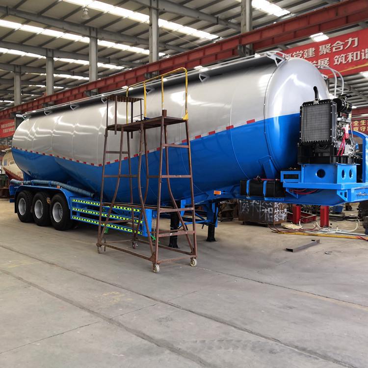 粉煤灰运输半挂车半挂散装水泥罐车粉粒物料车