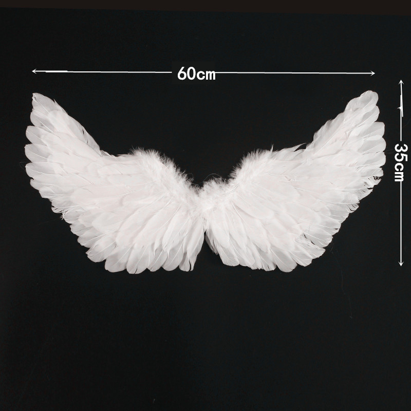 Children's Adult Angel Feather Wings Props Halloween Devil Wings Performance Stage Wholesale Cross-Border