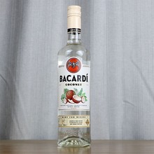 百加得椰子味700ml水果风味配制酒白朗姆酒Bacardi烘焙用基酒洋酒