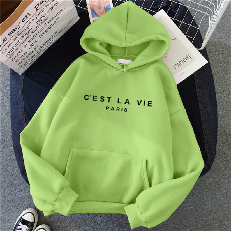 明鑫服饰i韩版大码新品卫衣2022秋冬新款宽松版连帽卫衣潮流女装