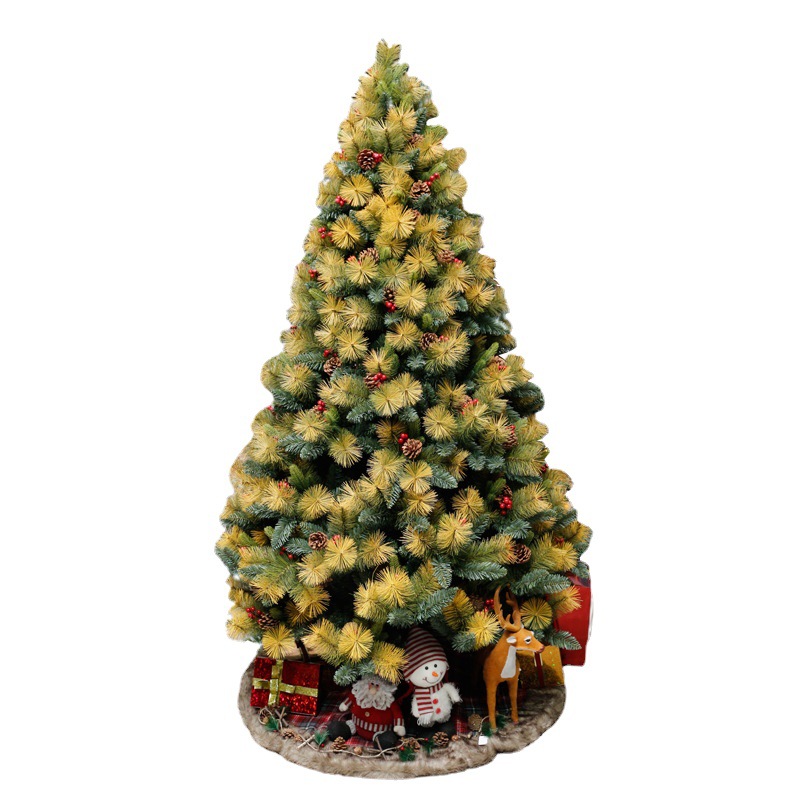 Christmas Decoration Christmas Tree Pvc + Pe + Pine Needle Three-in-One Gorgeous Christmas Tree