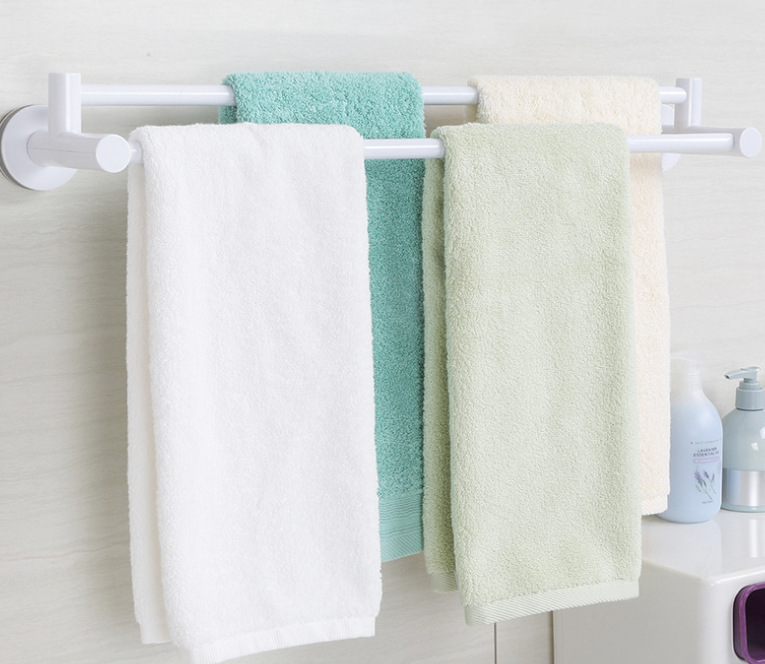 Double Bar Towel Rack Punch-Free Bath Towel Rack