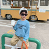 IM Children's clothing Boy Sweater pure cotton Chaopai Autumn 2021 new pattern CUHK children Korean Edition jacket wholesale On behalf of