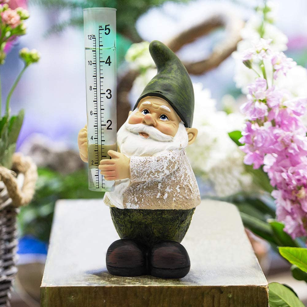 淘气房子花园地精雕像树脂地精塑像户外装饰品