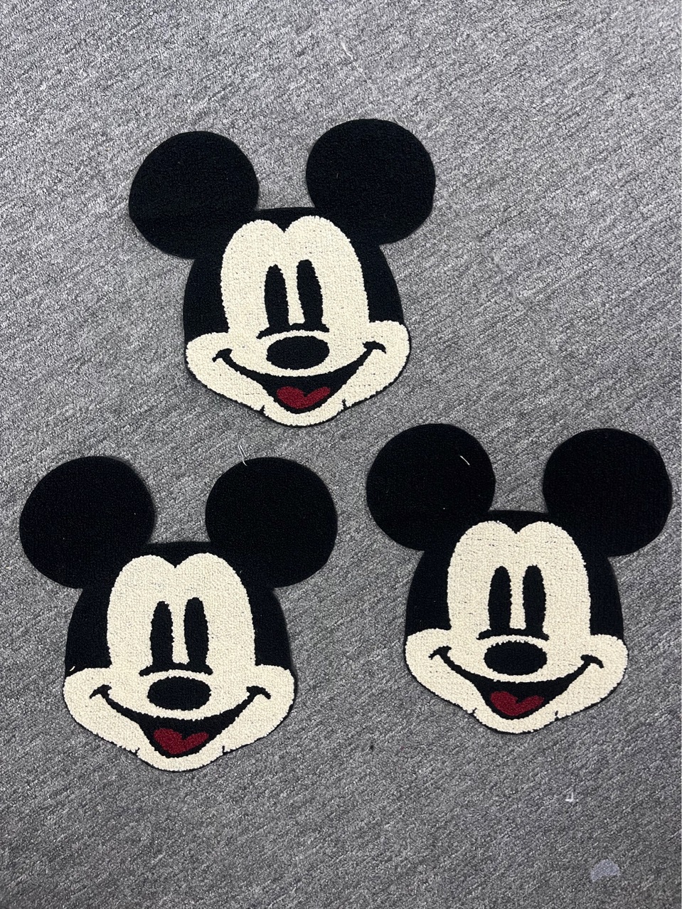 米老鼠布贴刺绣布贴卡通米奇布贴无胶彩虹童装辅料补丁刺绣牌diy