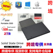 跨境专供适用A400SSD固态硬盘120G/240G/480G台式机2.5寸电脑硬盘