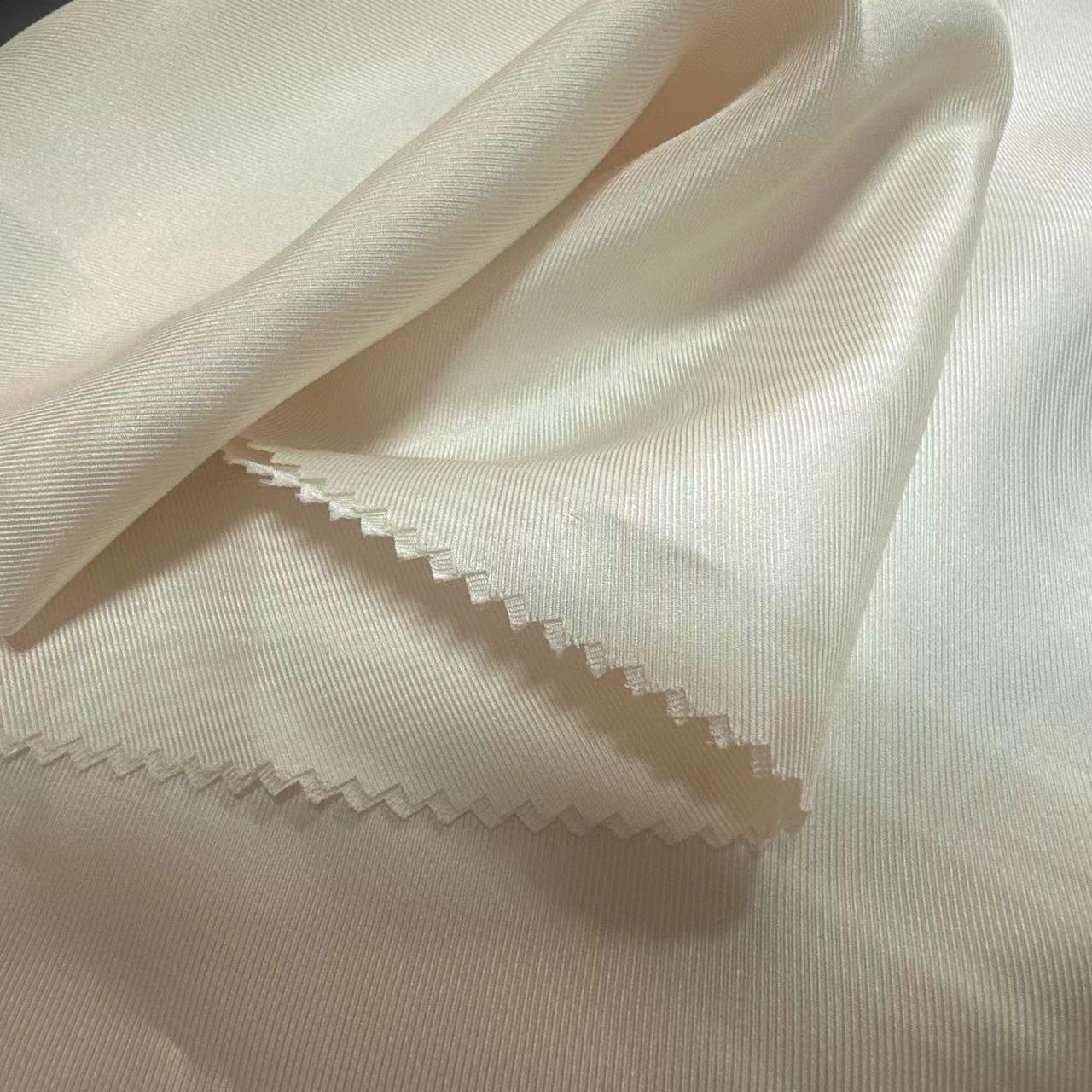 22姆米斜纹绸真丝面料140门幅真丝桑蚕丝布料时尚衬衫裙丝绸面料