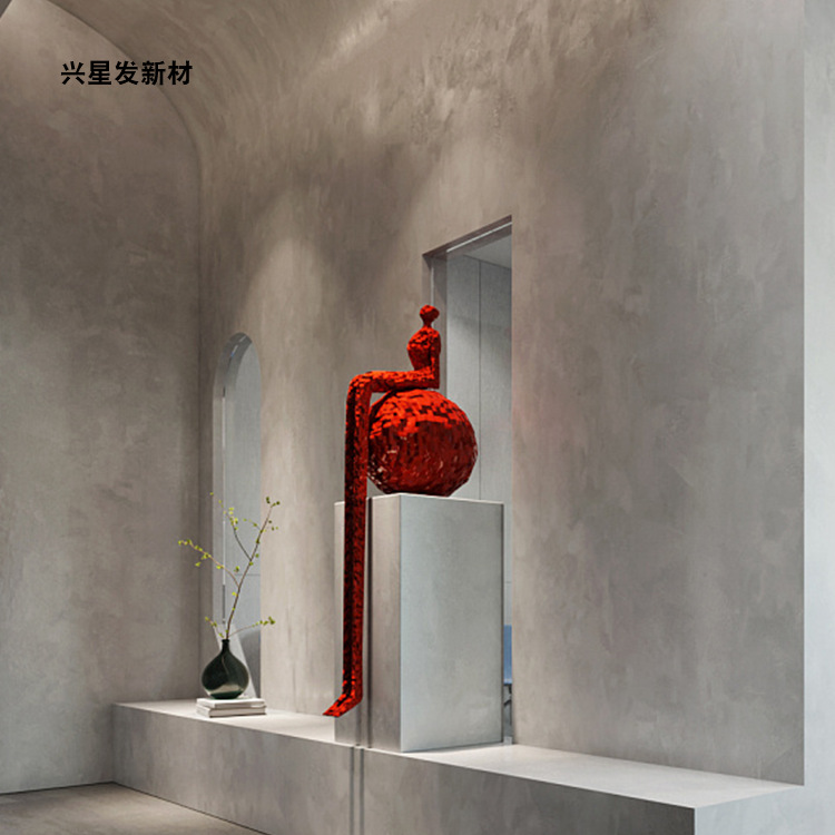 艺术漆微水泥墙面漆艺术涂料水泥漆硅藻泥灰泥肌理漆微水泥水性漆