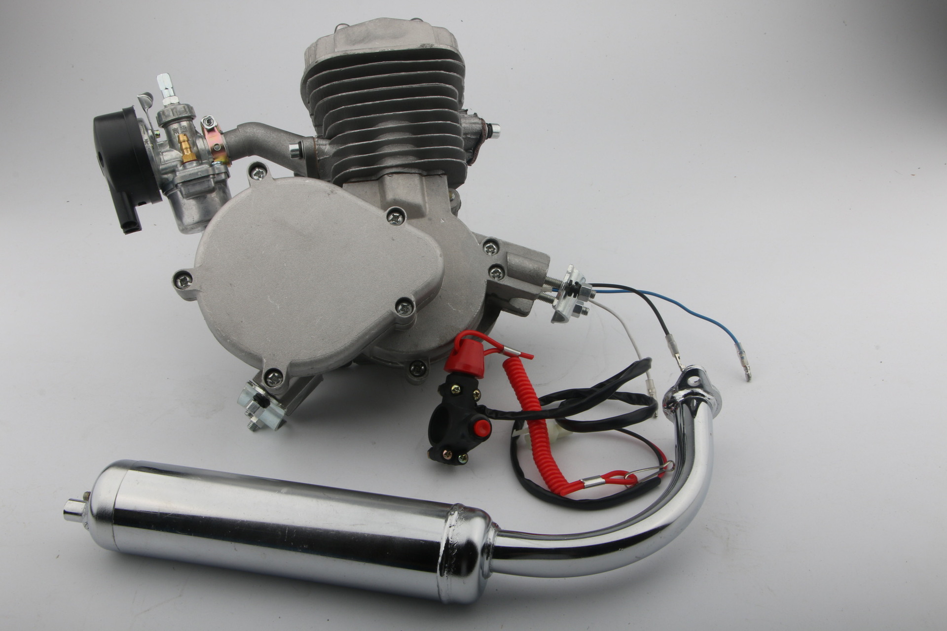 80cc自行车汽油机改装发动机引擎动力小型改装摩托车50/60cc配件