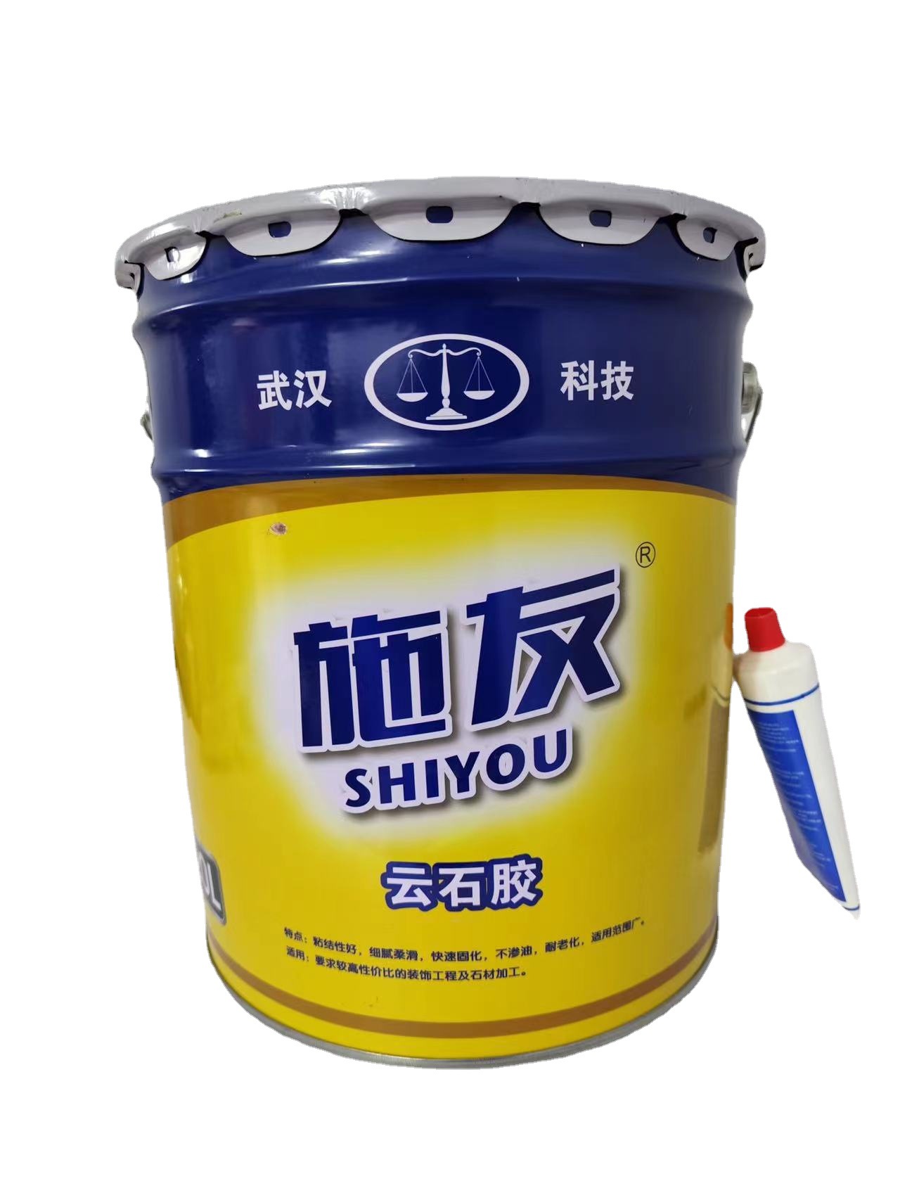 施友云石胶20l大理石固化胶密封耐候石材粘接植筋胶干挂胶修复