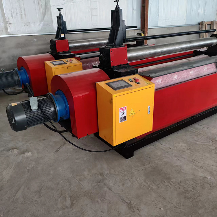 全自动数控二辊卷板机无直边两轴卷筒机液压卷圆机