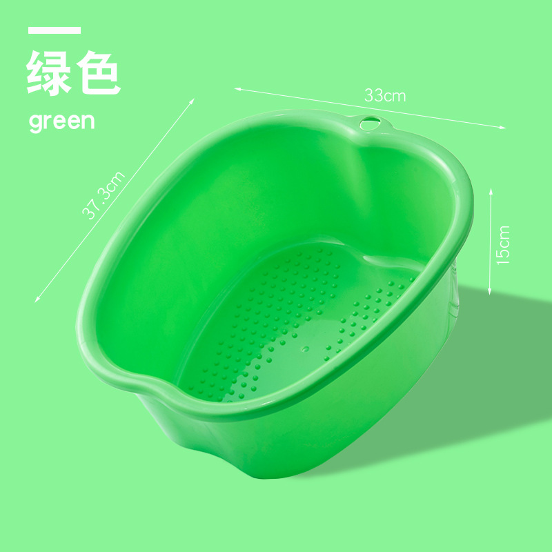 Thickened Feet Bathing Tub Plastic Wash Foot Basin Sole Massage Foot Tub Foot Barrel Foot Bath Barrel Feet Bathing Tub