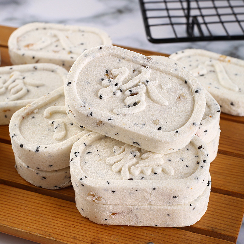 坚果茯苓八珍糕无蔗糖老人孕妇零食代餐轻食饱腹粗粮糕点一件代发