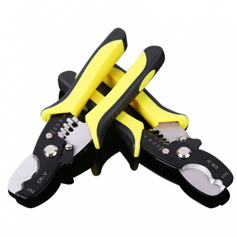 批发剥线钳手动工具电工电缆剥线钳快速维修剥皮扒皮拔线钳亚马逊