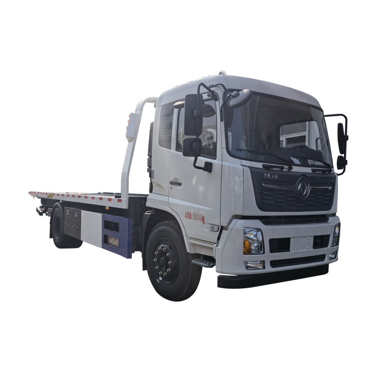 东风天锦清障车,救援车,一拖二平板清障车,公路拖车