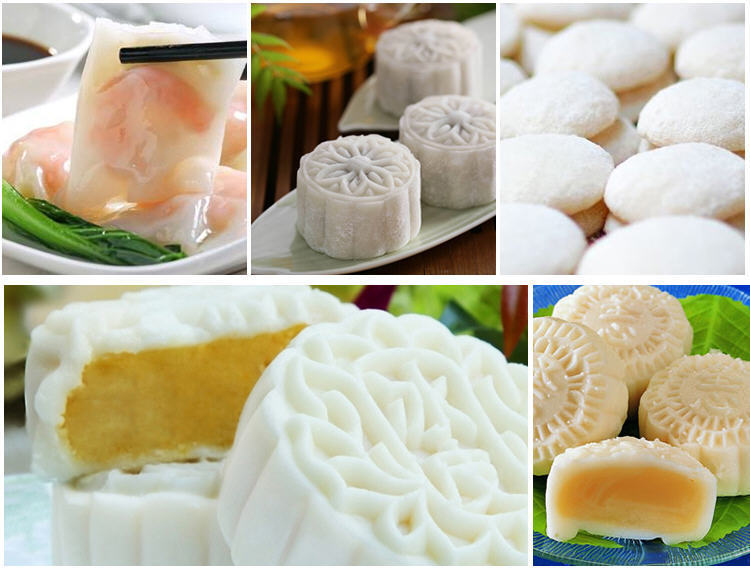 澄粉小麦淀粉水磨糯米粉汤圆粘米粉澄面水晶虾饺青团肠粉冰皮月饼